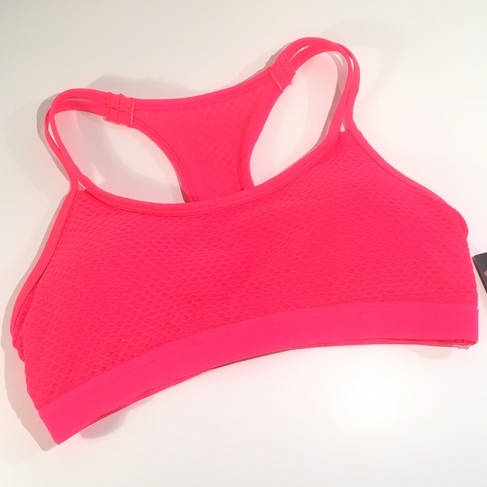 ✨SALE✨ NWT Bally Total Fitness Hot Pink Sports Bra