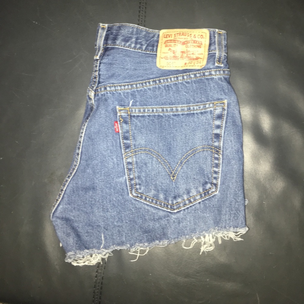 Levi's 505 jean shorts