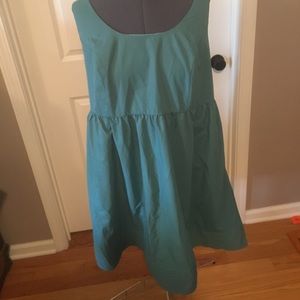 Blueish green dress