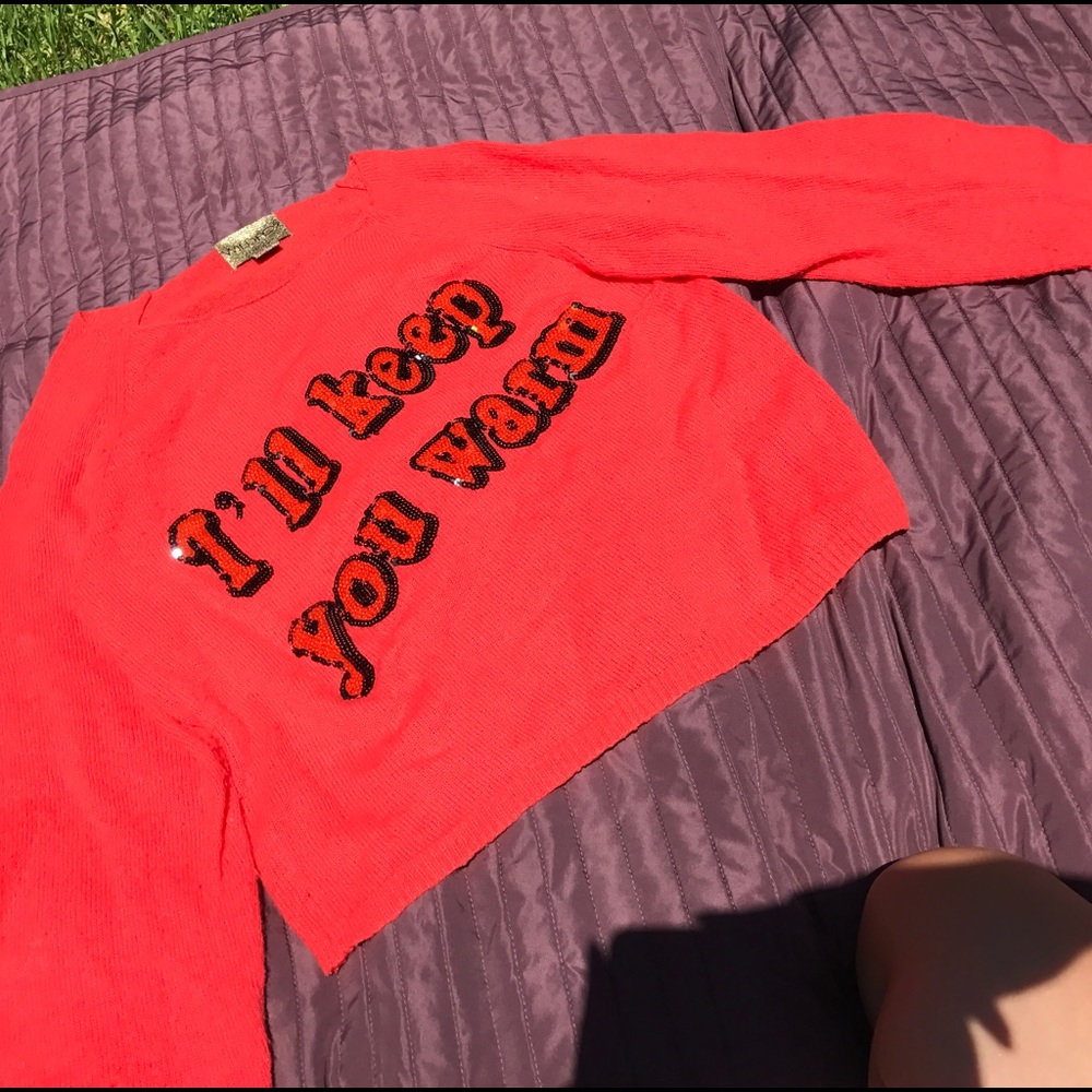 Wildfox "I'll Keep You Warm" Sweater