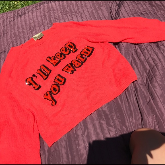 Wildfox "I'll Keep You Warm" Sweater - Picture 1 of 2