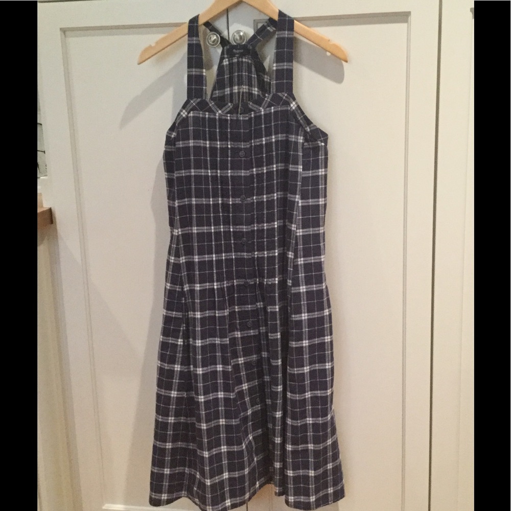 Madewell plaid dress