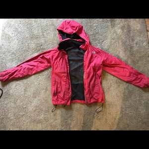 women's pink north face jacket