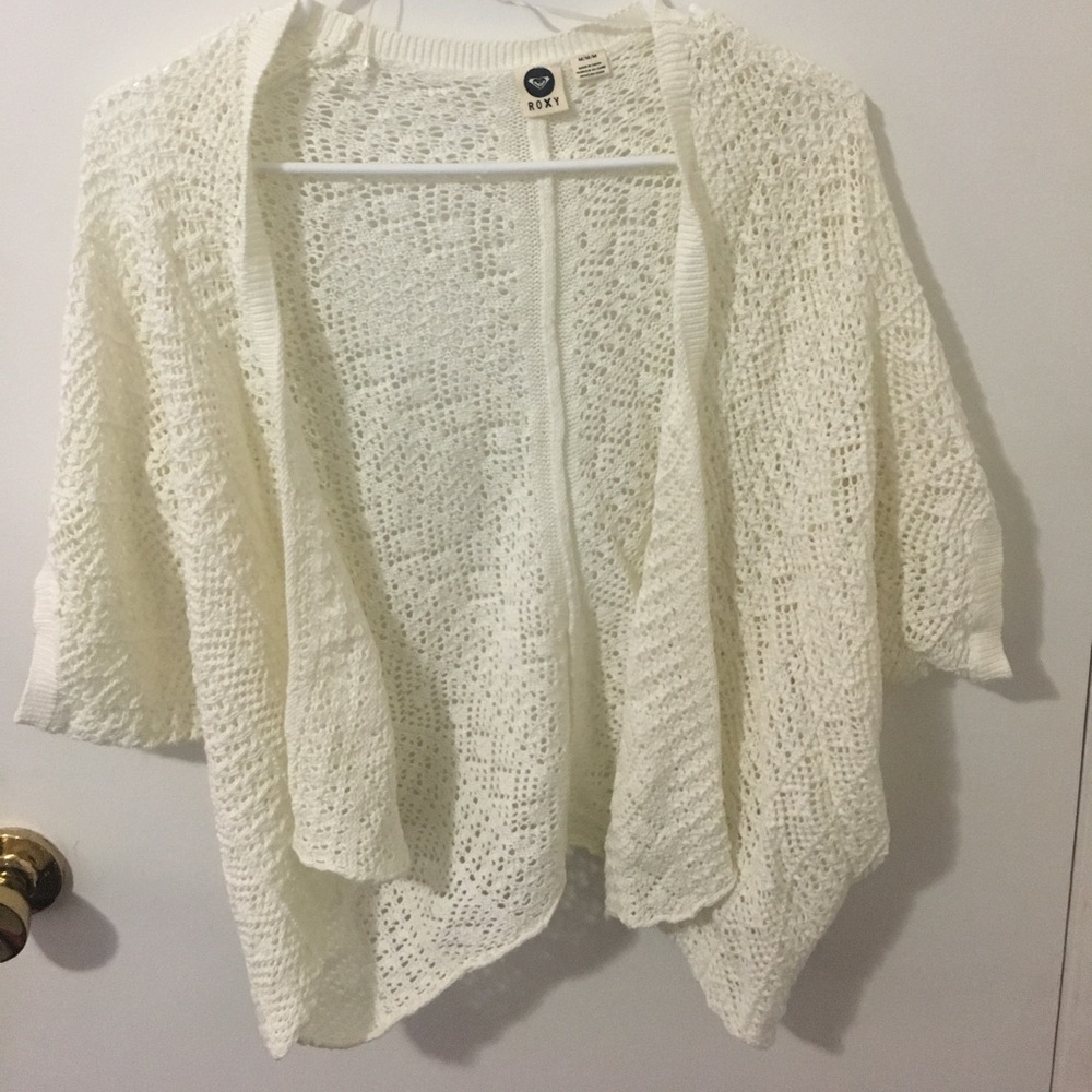 Cream cardigan