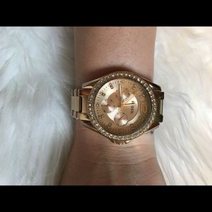 Rose Gold Fossil Watch