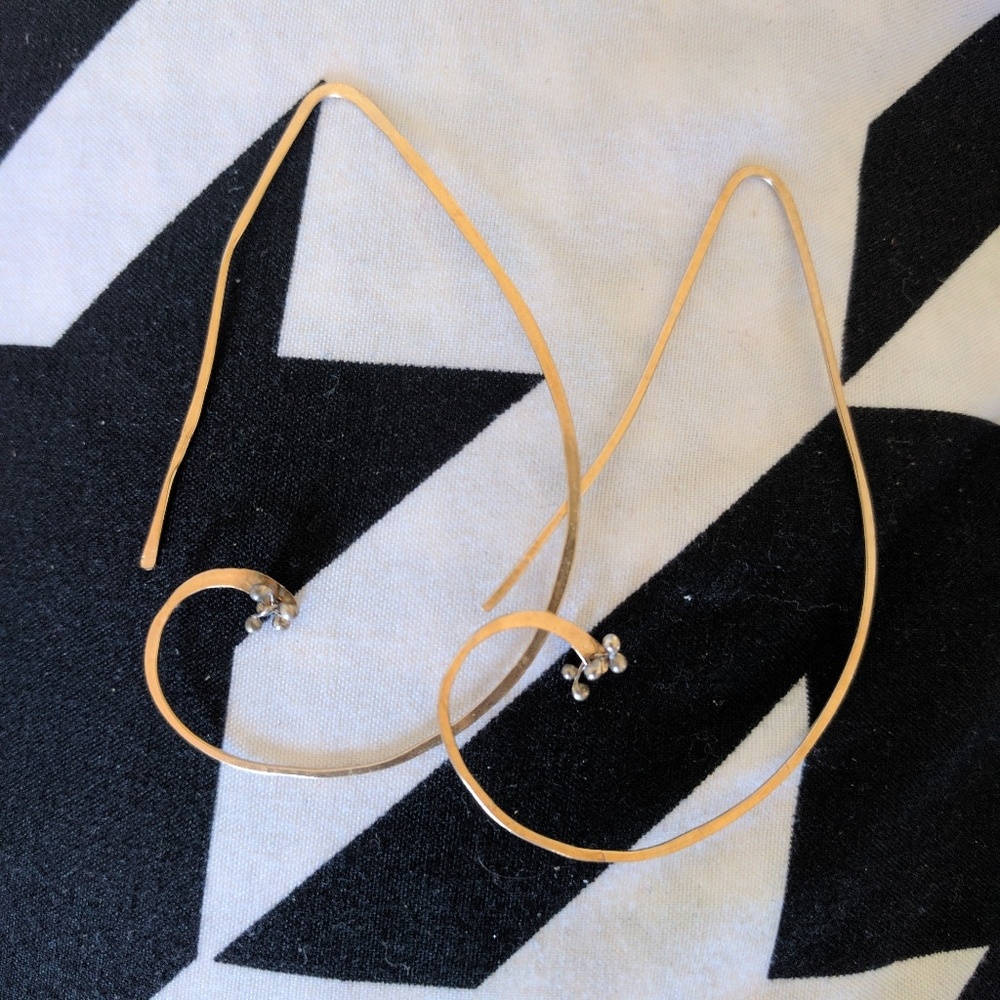 Long boutique earrings