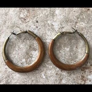 Lia Sophia hoop earrings