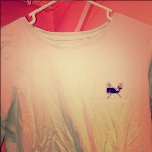 Vineyard Vines lax teal long sleeve shirt