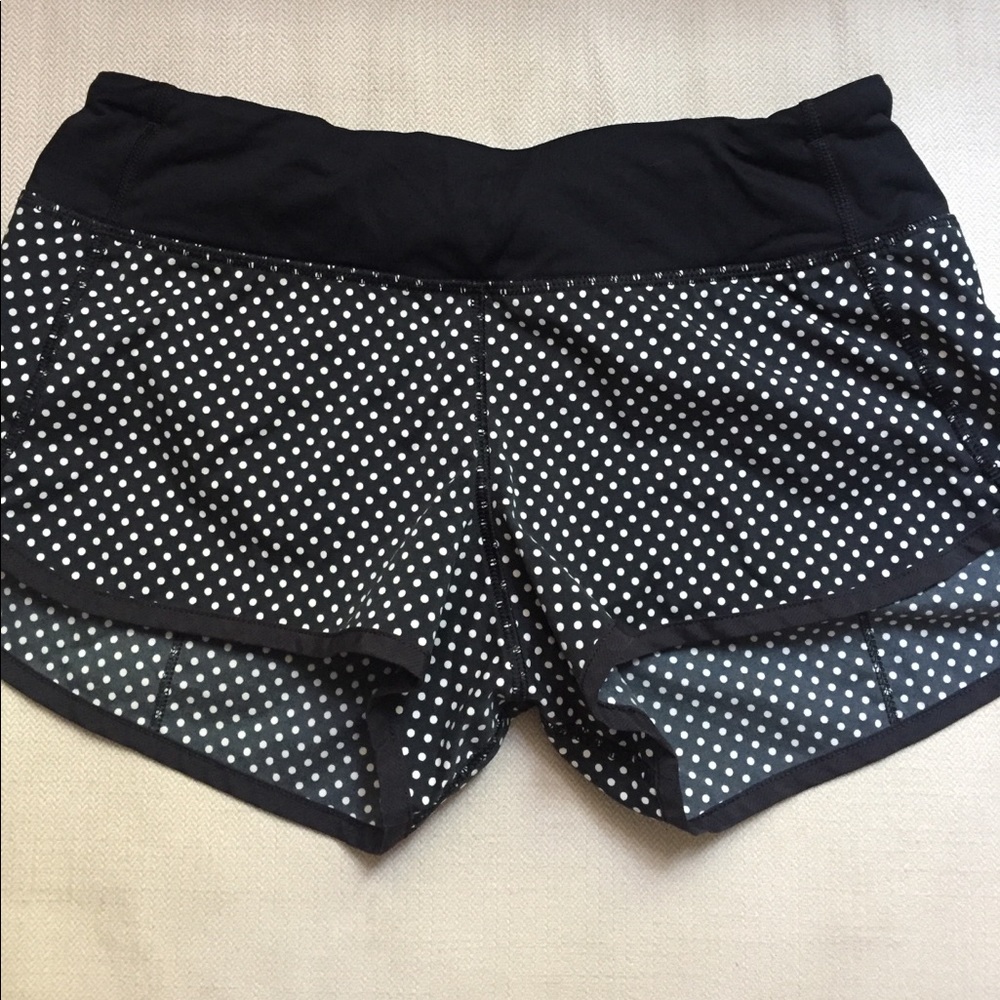 Lululemon polka dot shorts