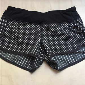 Lululemon polka dot shorts