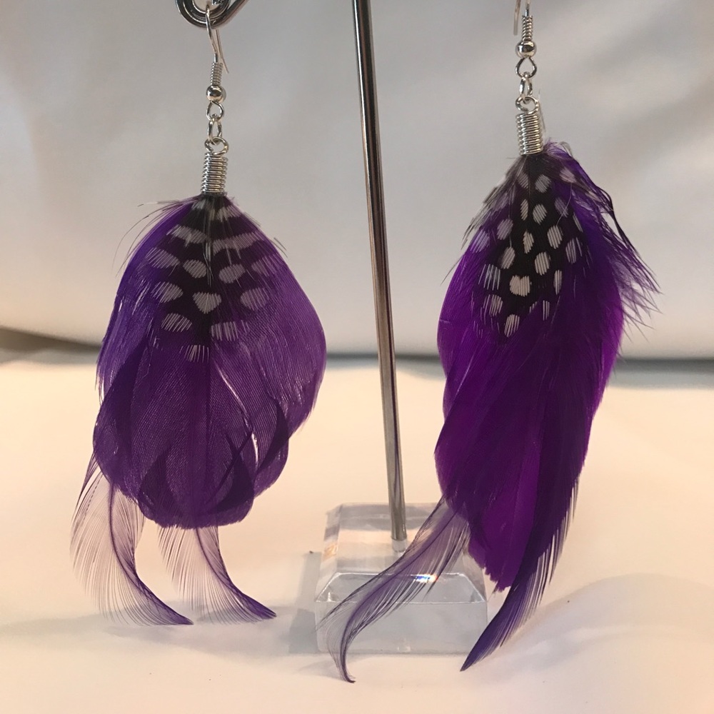 Feather earrings - Picture 1 of 1