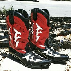 Fancy Western Boots - Men's size 9E