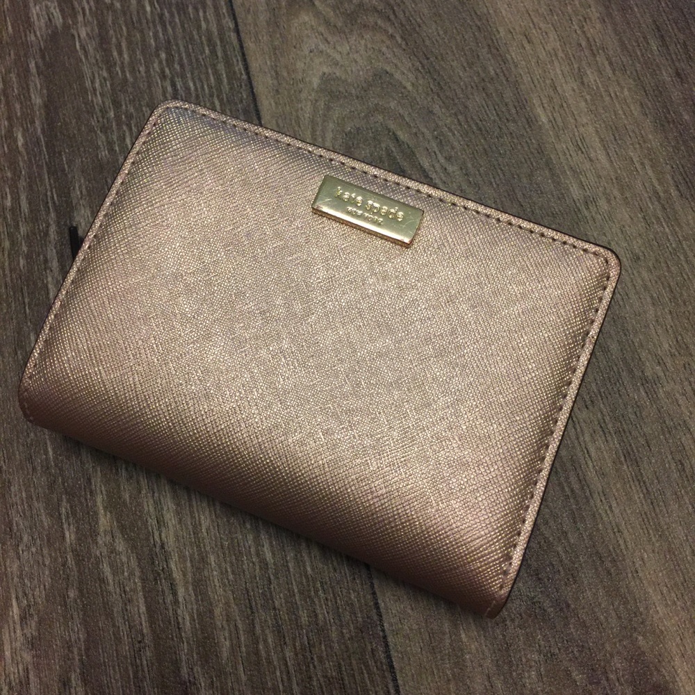 Rose Gold Kate Spade Wallet