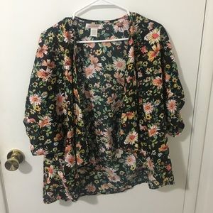 Floral kimono