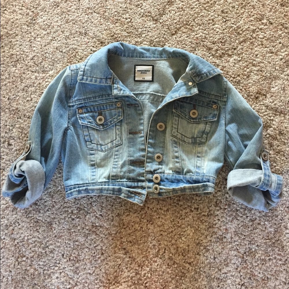 Cropped Jean Jacket