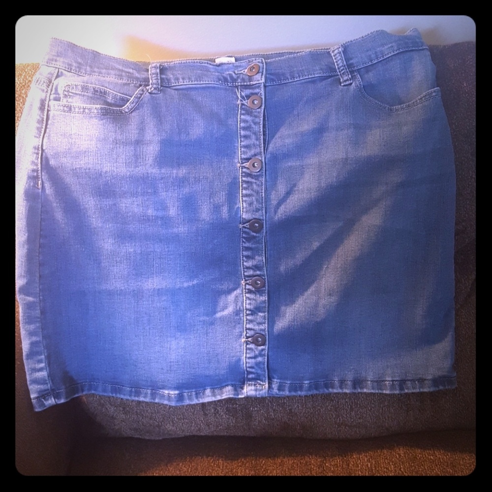 Jean skirt