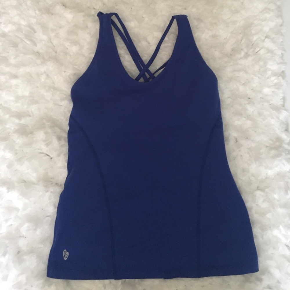 Ellie Workout Tank with built in bra size s