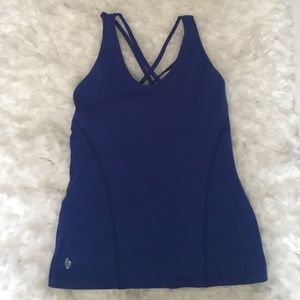 Ellie Workout Tank with built in bra size s