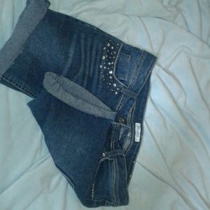 Jean cut off shorts