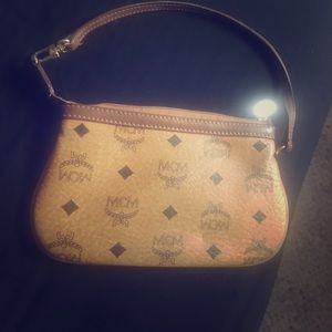 Authentic MCM wristlet