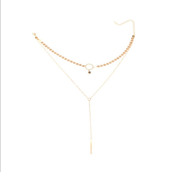 FARRAH Reach for the Star Necklace - GOLD - Picture 2 of 3