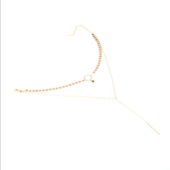 FARRAH Reach for the Star Necklace - GOLD - Picture 3 of 3