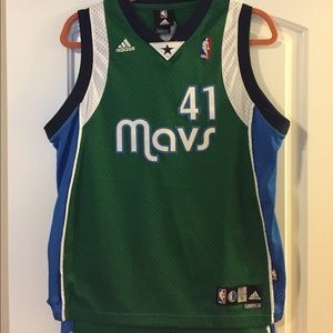 NBA authentic Adidas Mesh Dirk Nowitzki Jersey