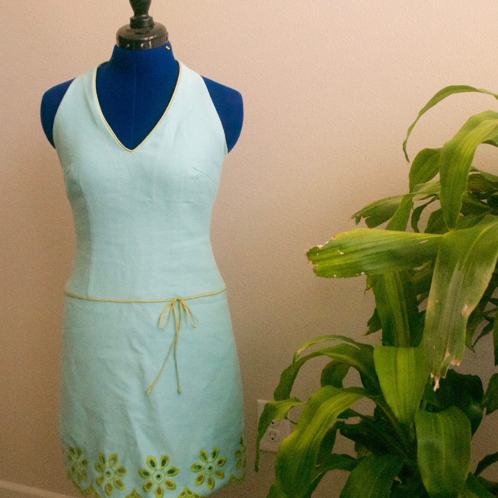 Aqua Dress Laundry Shelli Segal