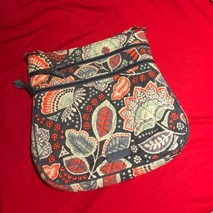 Vera Bradley Triple Zip Hipster Crossbody -Nomadic