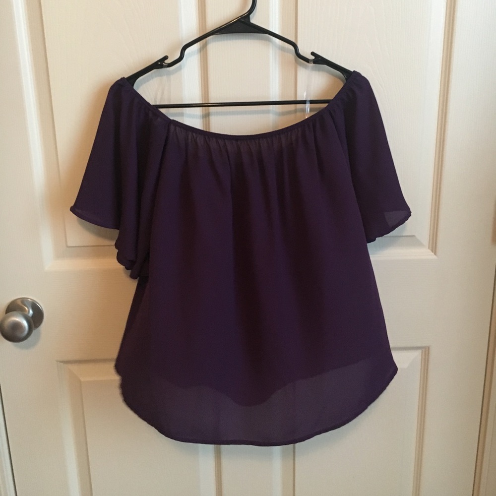 Off the shoulder top