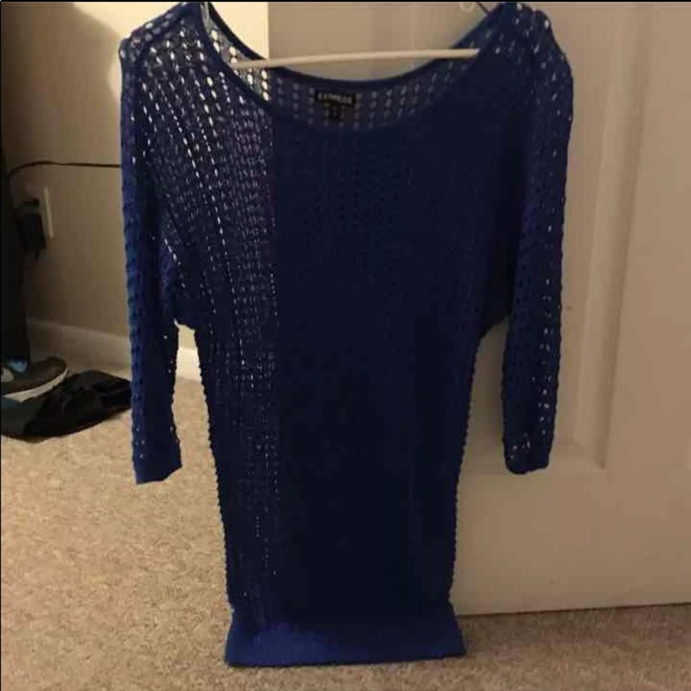 Express metallic tunic