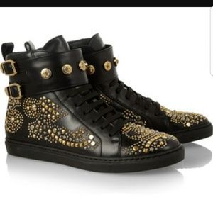 VERSACE STUDDED SNEAKERS