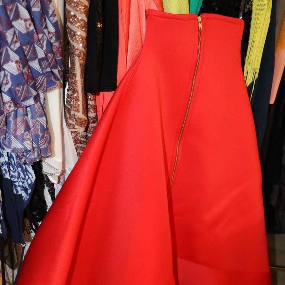 Fashion Forward High Waist Maxi Flare Skirt