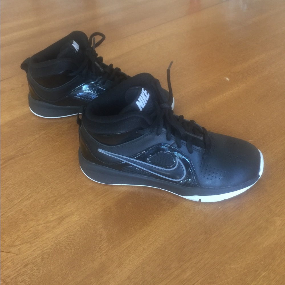 Youth size 1 high top NIKE tennis