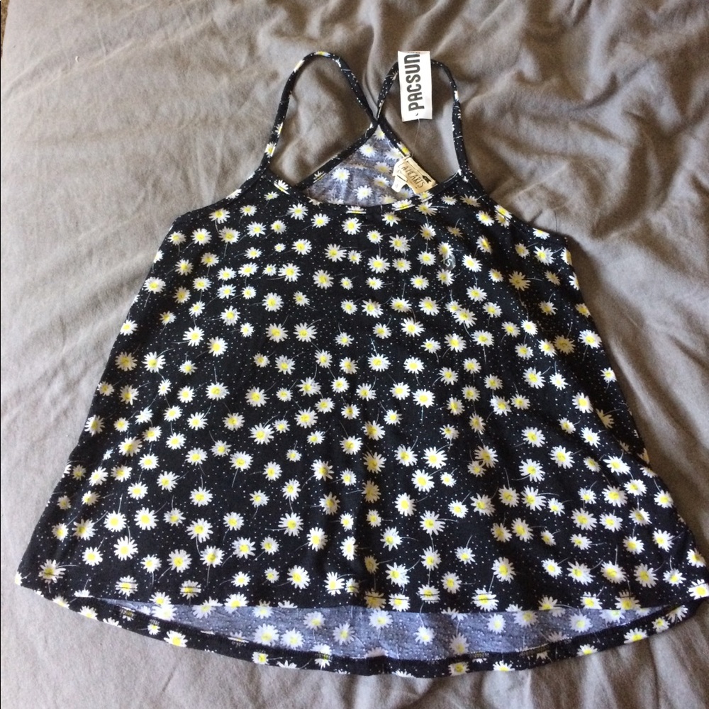Daisy racerback tank