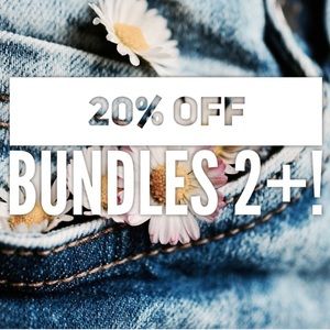 20% off bundles of 2 or more!!