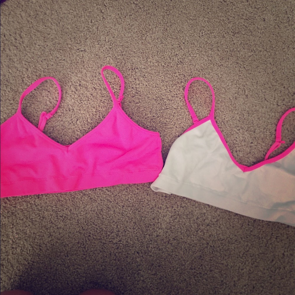 2 more large hanes training bras