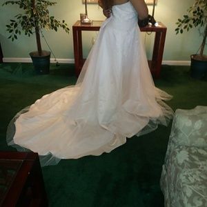 Beautiful David's bridal wedding dress