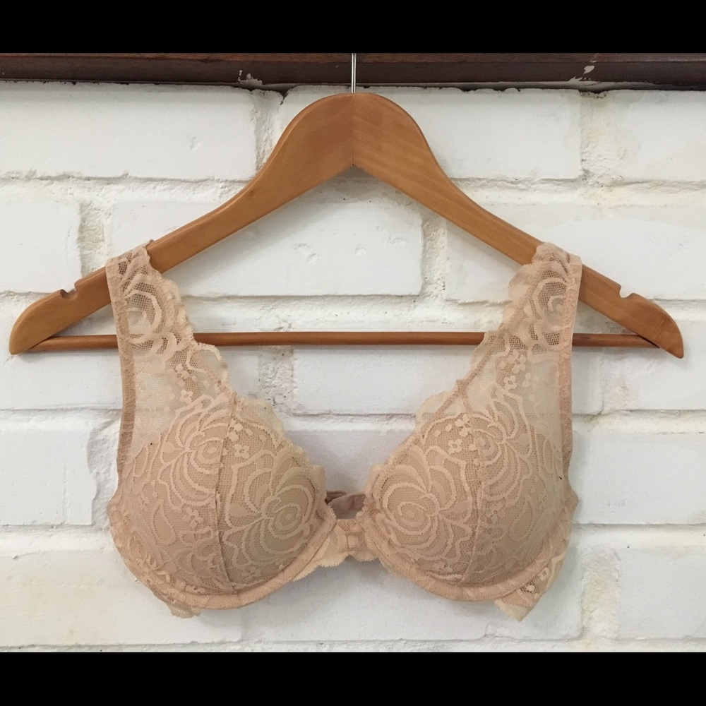 VS PINK Lace Push-up Bra