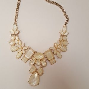 Gold and Cream Necklace
