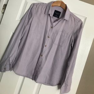 American Eagle purple Button-up