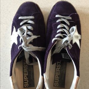 Golden Goose Super Star Plum Sneaker
