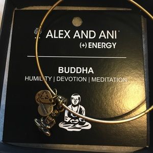 Alex and Ani Buddha bracelet
