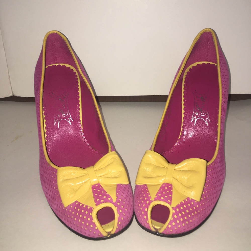 Peep toe shoes by Jeffrey Campbell made in Spain