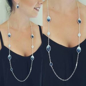 Liz Claiborne silver necklace