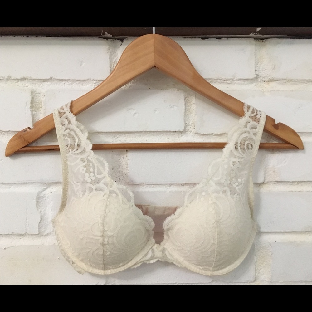 VS PINK Lace Push-up Bra