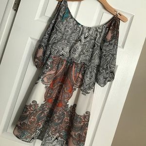 Francesca's paisley dress