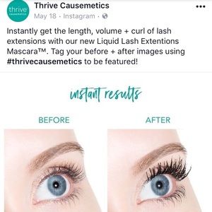 thrive eyelash extension mascara