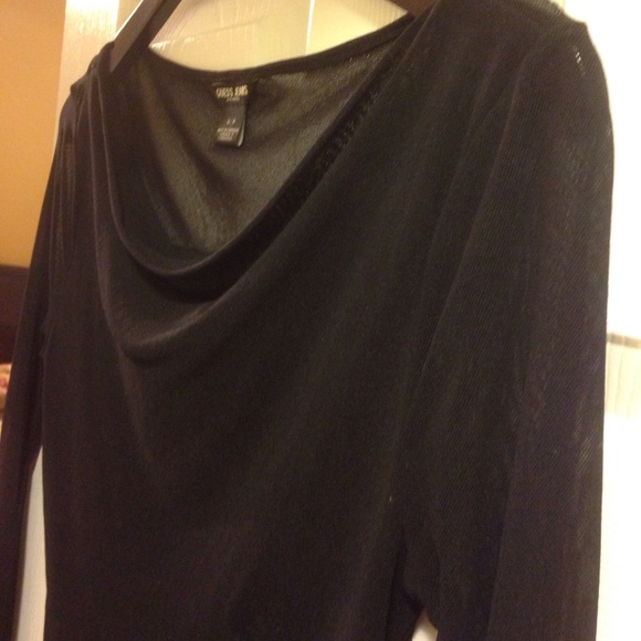 Top in transparent fabric - Picture 2 of 4