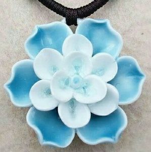 Hand painted necklace